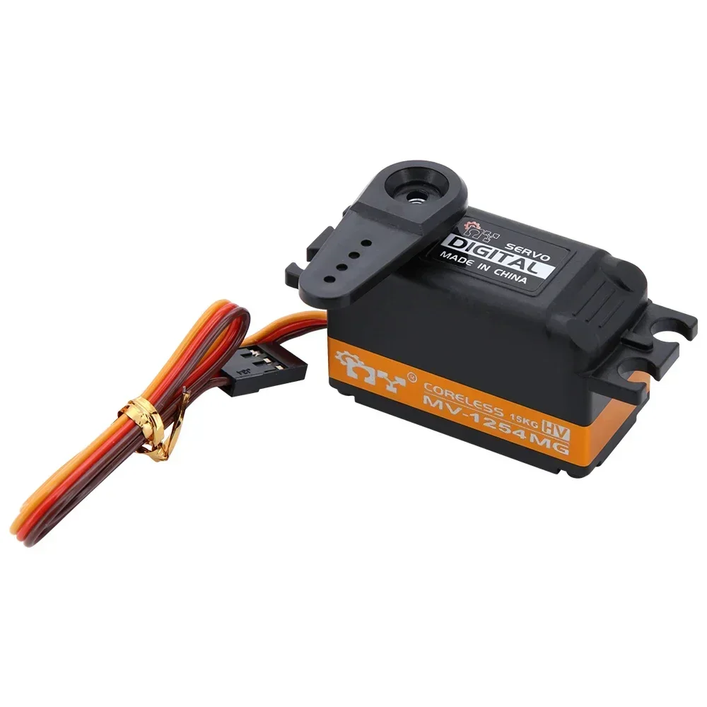 MY Servo MV-1254MG 7.4V 15kg short-body metal gear coreless digital servo for remote control car drone model aircraft