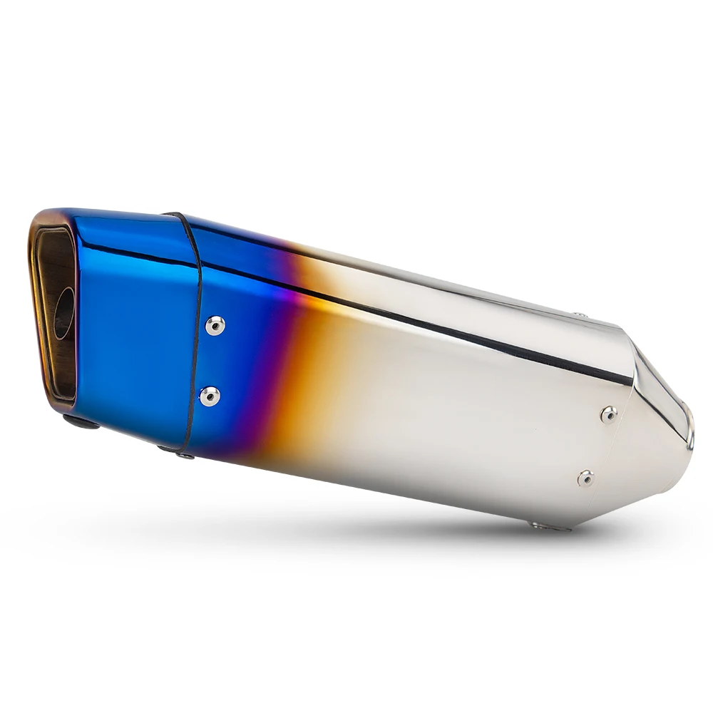 

51mm Motorcycle Exhaust Muffler Universal 51mm Tail Pipe Escape Moto for RC390 450NK R3 CBR400R MSX125 XSR155 FZ6 GSX250R DL250