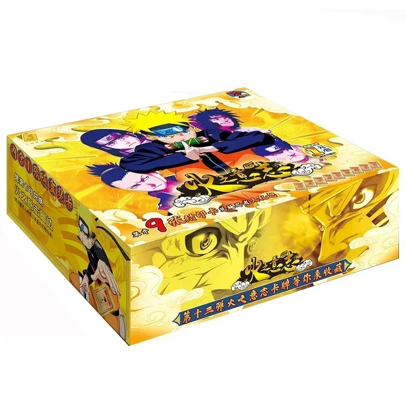 Tarjeta de edición de colección de lujo de Naruto SSR, Sasuke, personaje de Anime, TCG juego de mesa, juguetes para niños, regalos de navidad