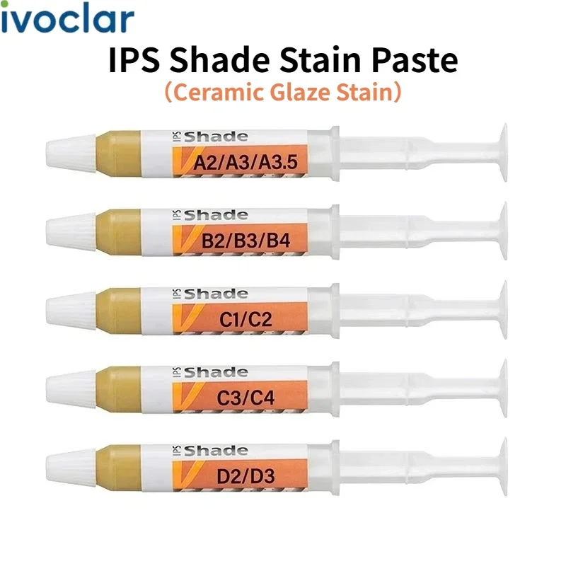 Dental Ivoclar Vivadent IPS Shade Stain Paste Dental Dentistry Ceramic Glaze Stain IPS Classic Shade V Dental Lab Materials