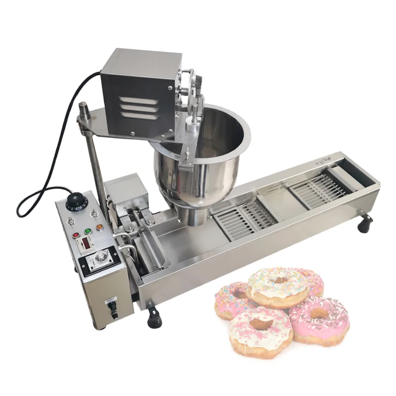 

Donut Maker Machine Fry Donut Wheat flour Circle Doughnut Cake Machine Donut Fryer Fried Machine