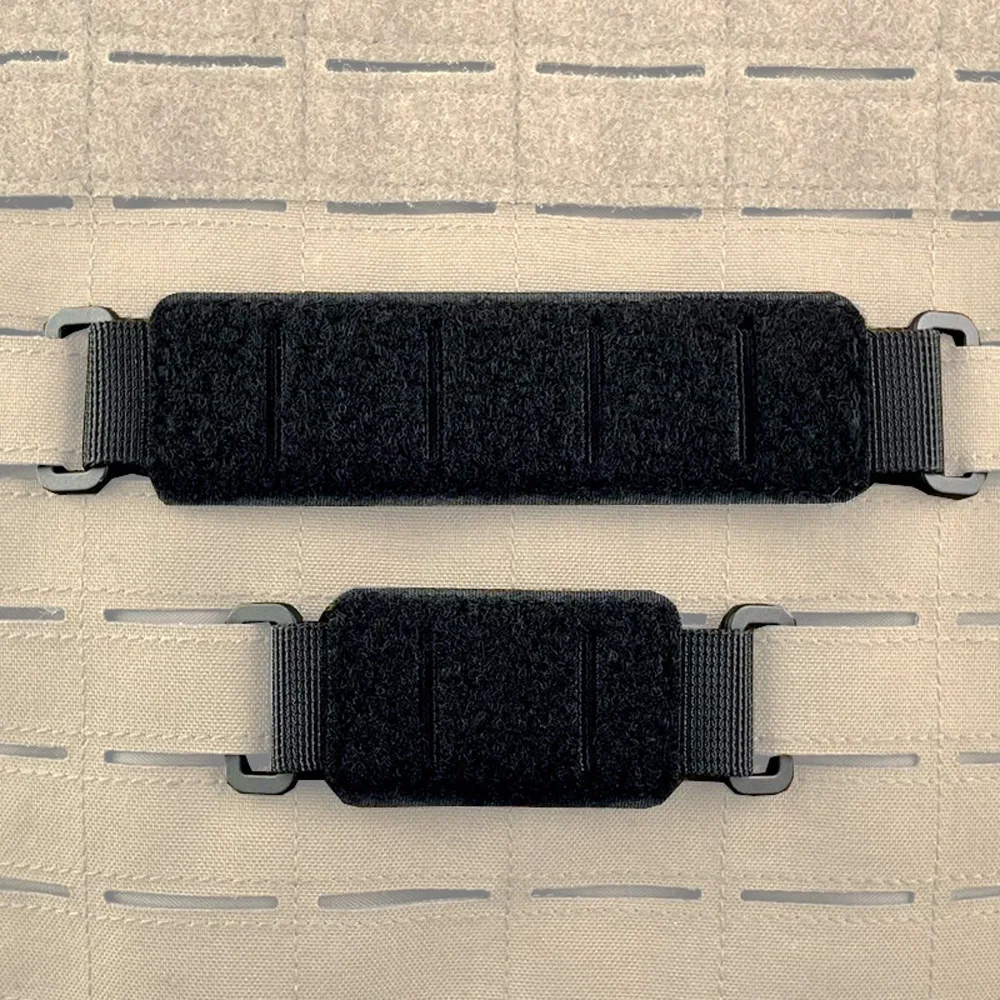 لوحة تصحيح تكتيكية مزدوجة الجوانب - قاعدة حلقة خطاف وظيفية لأنظمة مولي - حامل تحويل شارة تكتيكية QG340S