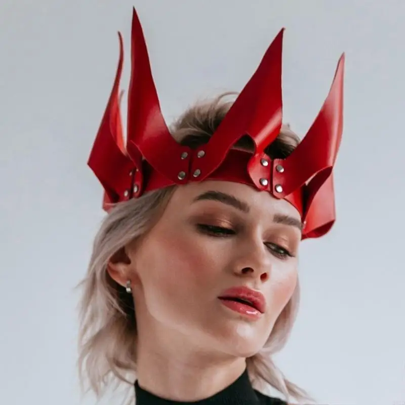 M6CD caballero Medieval, caballero pirata, diadema PU, accesorios fotografía soldado