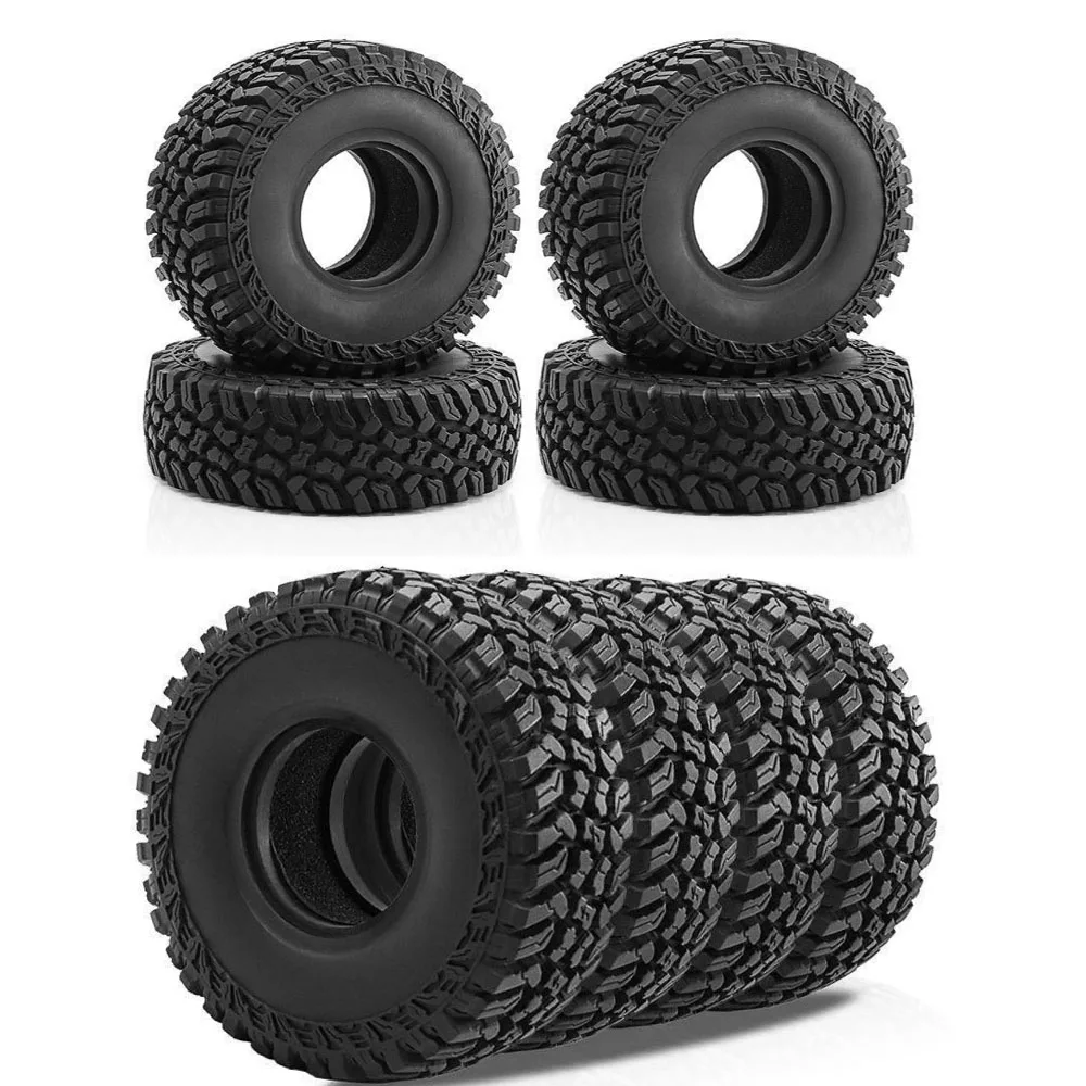 

1.9-inch Tire Skin Wear-resistant Anti-skid AT Tire for 1/10 RC Crawler Car Traxxas TRX4 Defender AXIAL SCX10 RC4WD D90 Wraith
