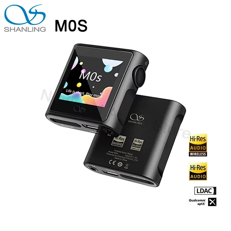 

SHANLING M0S MP3 Player Portable Music Player HIFI MP3 Player Hi-Res Audio Two-Way Bluetooth 5.0 CS43131 DAC LDAC/aptX/AAC/SBC