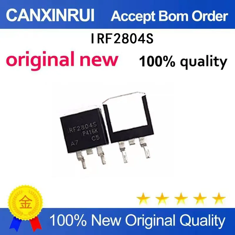 (5-100 Pieces)Brand new original IRF2804S F2804S TO-263 patch 40V200A MOSFET in stock