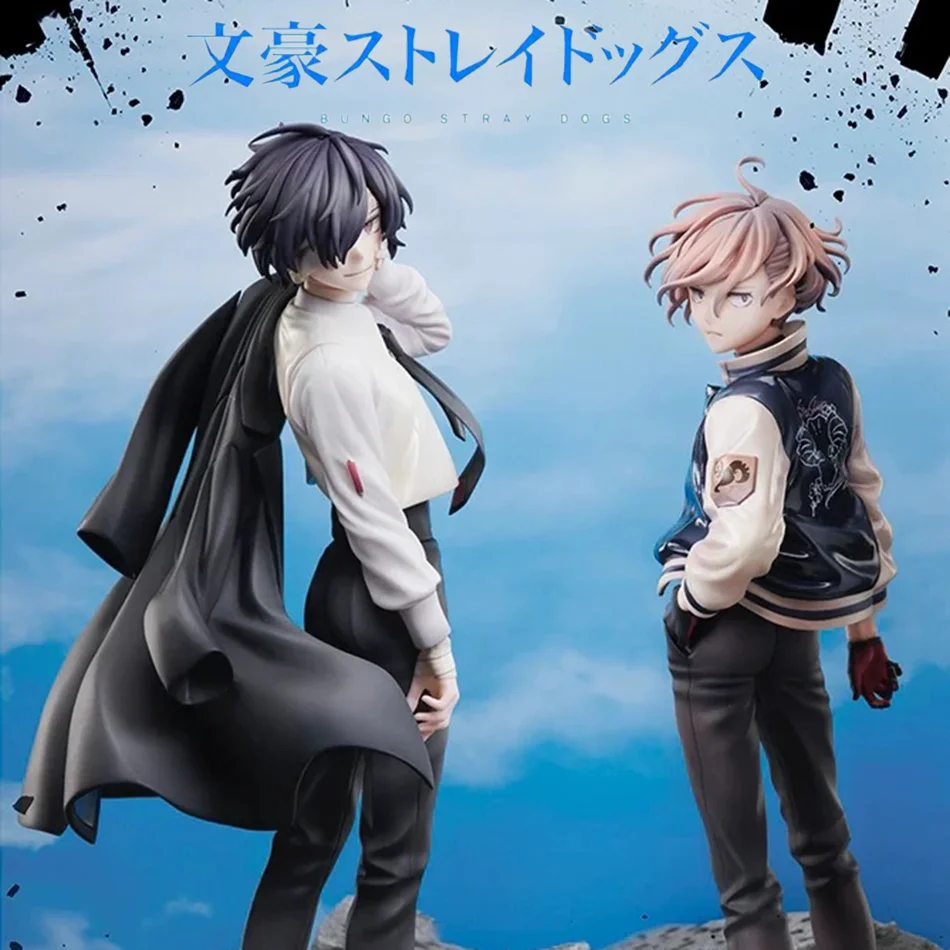 18 cm Bungou Stray Dogs Anime Figur Kawaii Dazai Osamu Actionfigur Niedliche Nakahara Chuuya Figur PVC Sammlung Modell Puppe Spielzeug