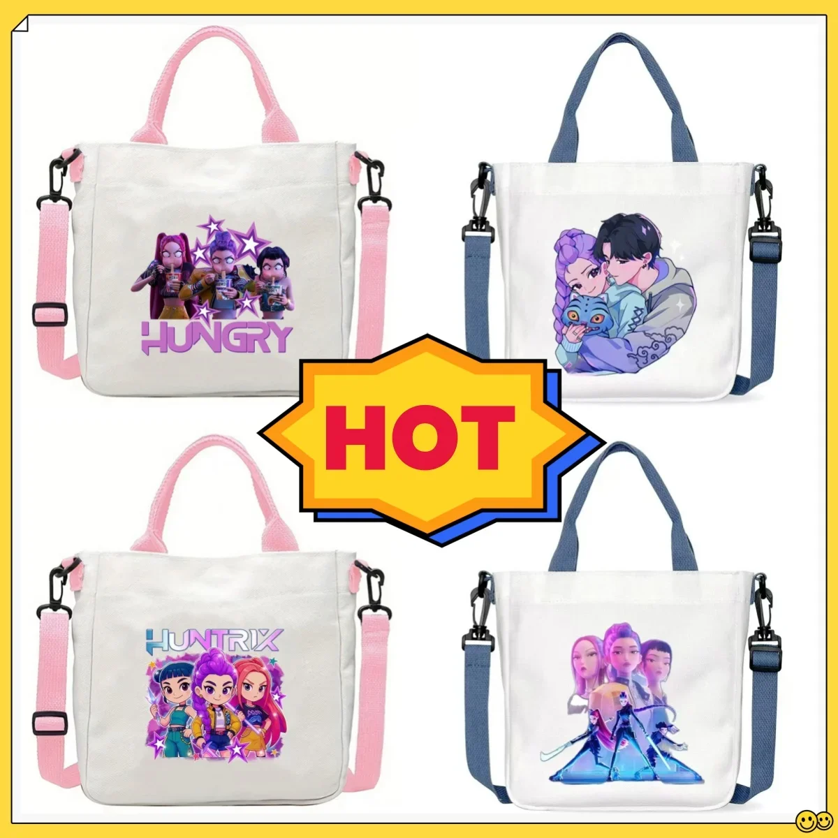 

2026 IN stock Exclusive New Release K-Pop Kids Chest Bag - Demon Hunters Cute Mini Shoulder Messenger Bag Baby Gifts
