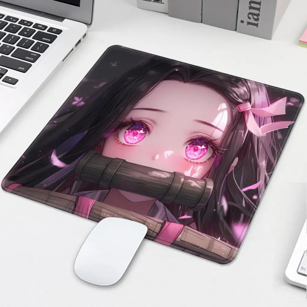 

Demon Slayer Mouse Pad Small Gaming Mat Desk Gadgets Mousepad Gamer Office Rug Offices Accessories Mats Anime Computer Mause Cut