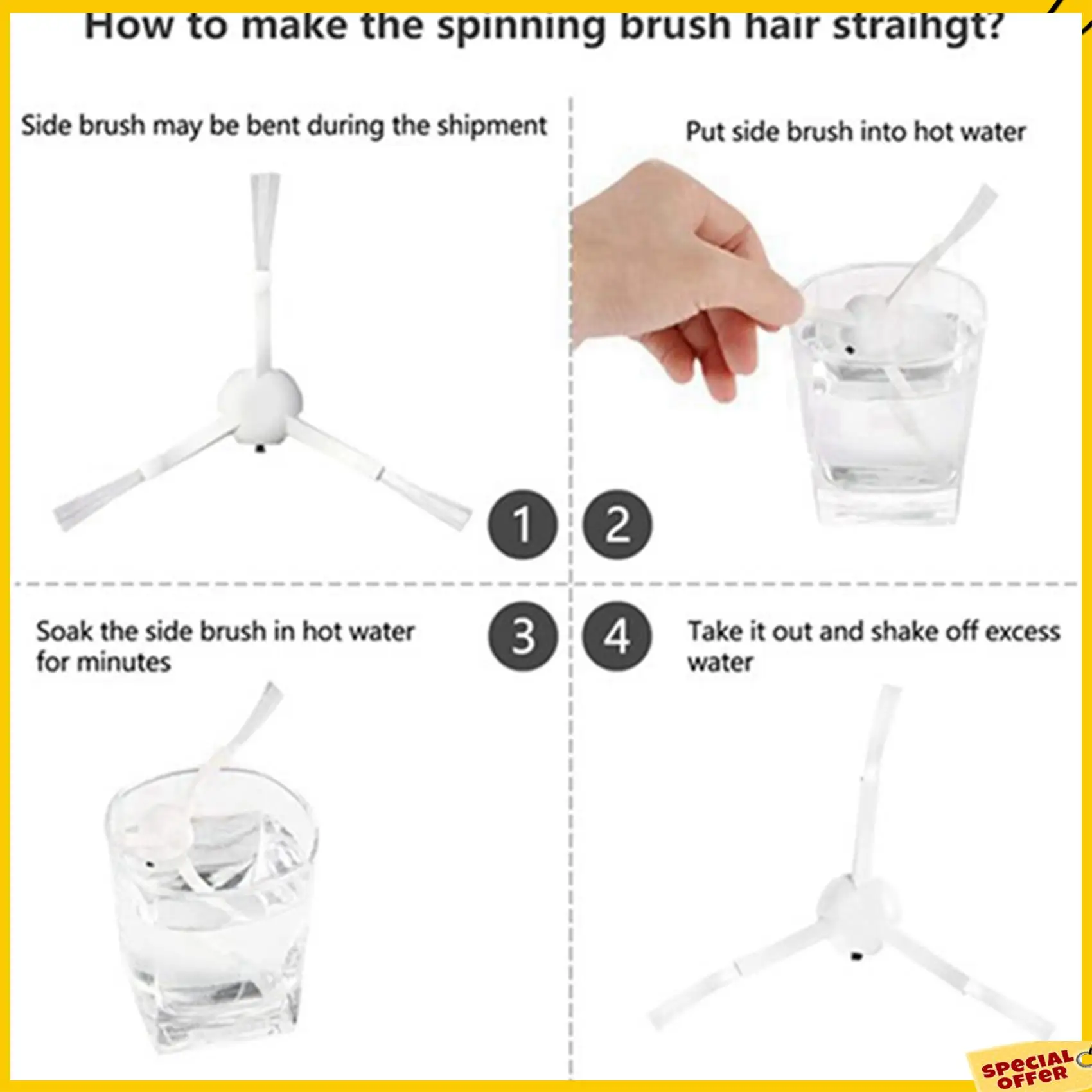 A24P 2 مجموعة لشاومي MIJIA G1 MJSTG1 Mi Mop ملحقات Xiaomi الأساسية فرشاة الأسطوانة الرئيسية فلتر Hepa ممسحة القماش