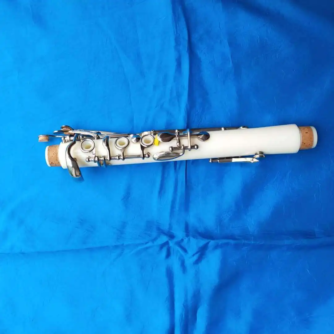 German System Clarinet G Keys With Case White Good Sound And Material Clarinetto