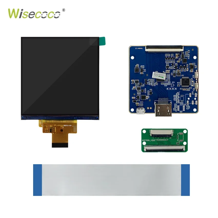 Imagem -06 - Wisecoco-praça Tft Módulo de Painel Lcd Mipi Driver Board Controller Ips Raspberry pi Smart Home 720x720