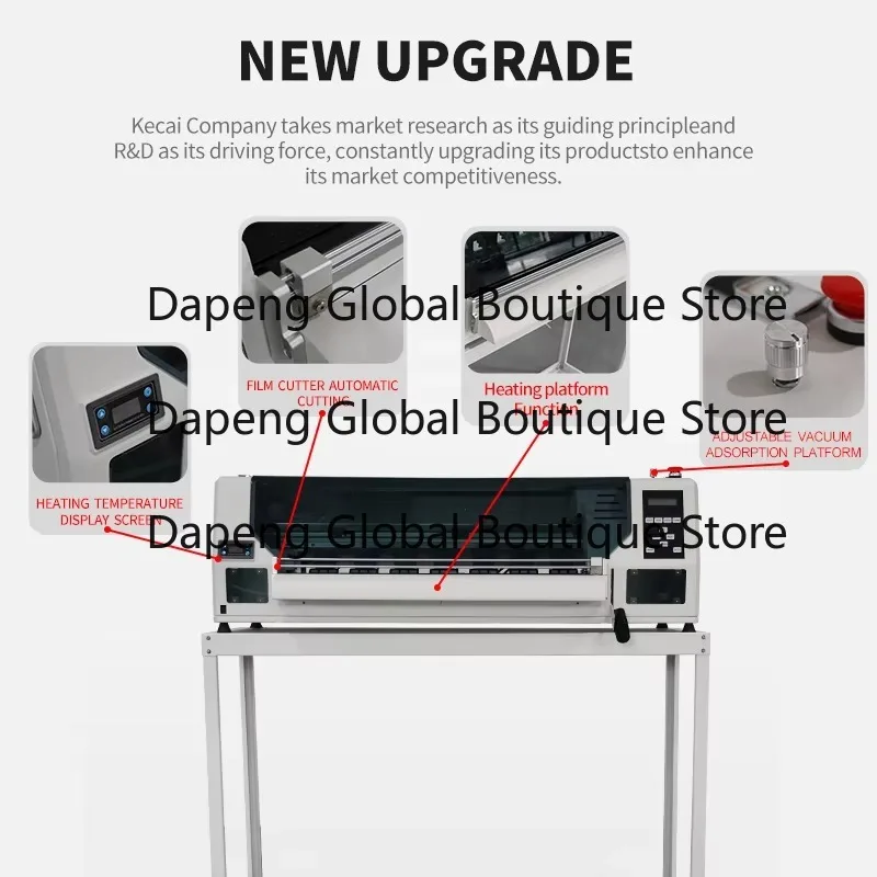 60CM Dual Printhead Heat Transfer Inkjet Equipment With Automatic Powder Shaking Processing Machine