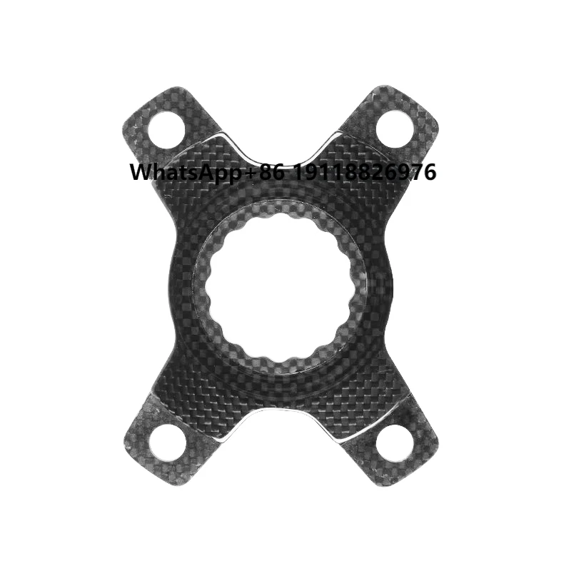 

Bicycle Chainring Adapter Carbon Spider Converter EASTON to 110BCD 4 Arms Carbon Crank Folding Road Bike Parts