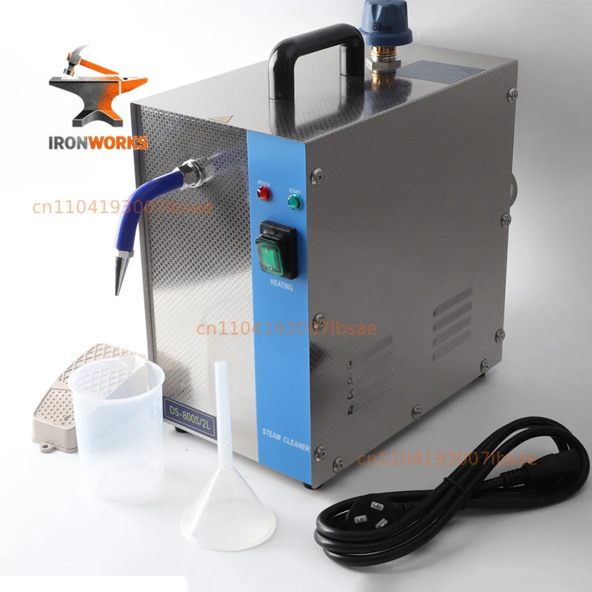 DS800S-2L Jewelry Steam Cleaner Steam Cleaning  Silver Gem Washer Goldsmith Equipment Tools 110V/220V 1300W 2L