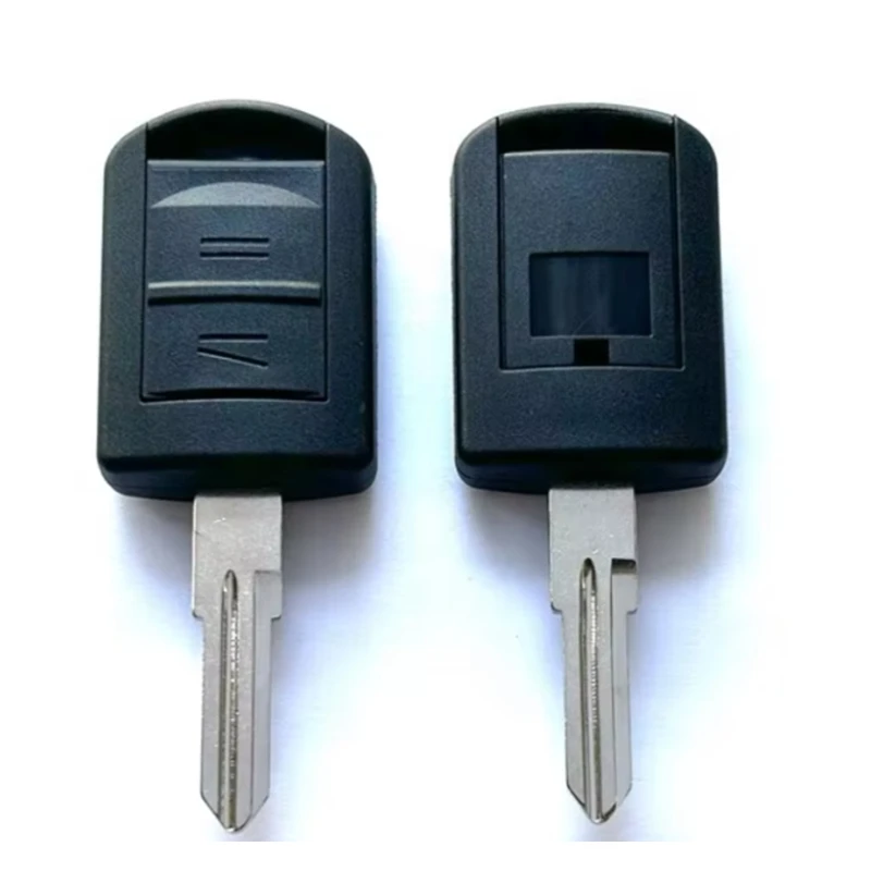 

XIEAILI OEM 10Pcs Replacement Key Case 2Button Remote Key Shell For Opel Vauxhall Corsa C Meriva Astra Combo Agila HU46 Blade