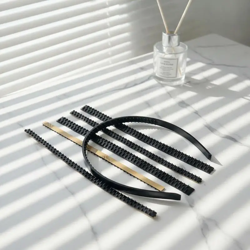 5 Stück Rutschfeste Silikon-Stirnbänder mit Selbstklebender Rückseite, DIY-Haarstyling-Zubehör für Bühnenauftritte – Detail 17