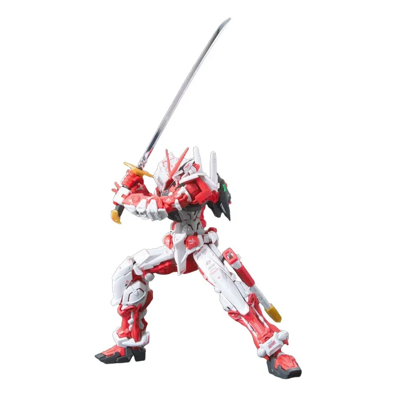 Bandai Original RG Standard Version 19 Gundam Astray Red Frame Anime Action Figure Assembly Model Toys Gifts For Childre