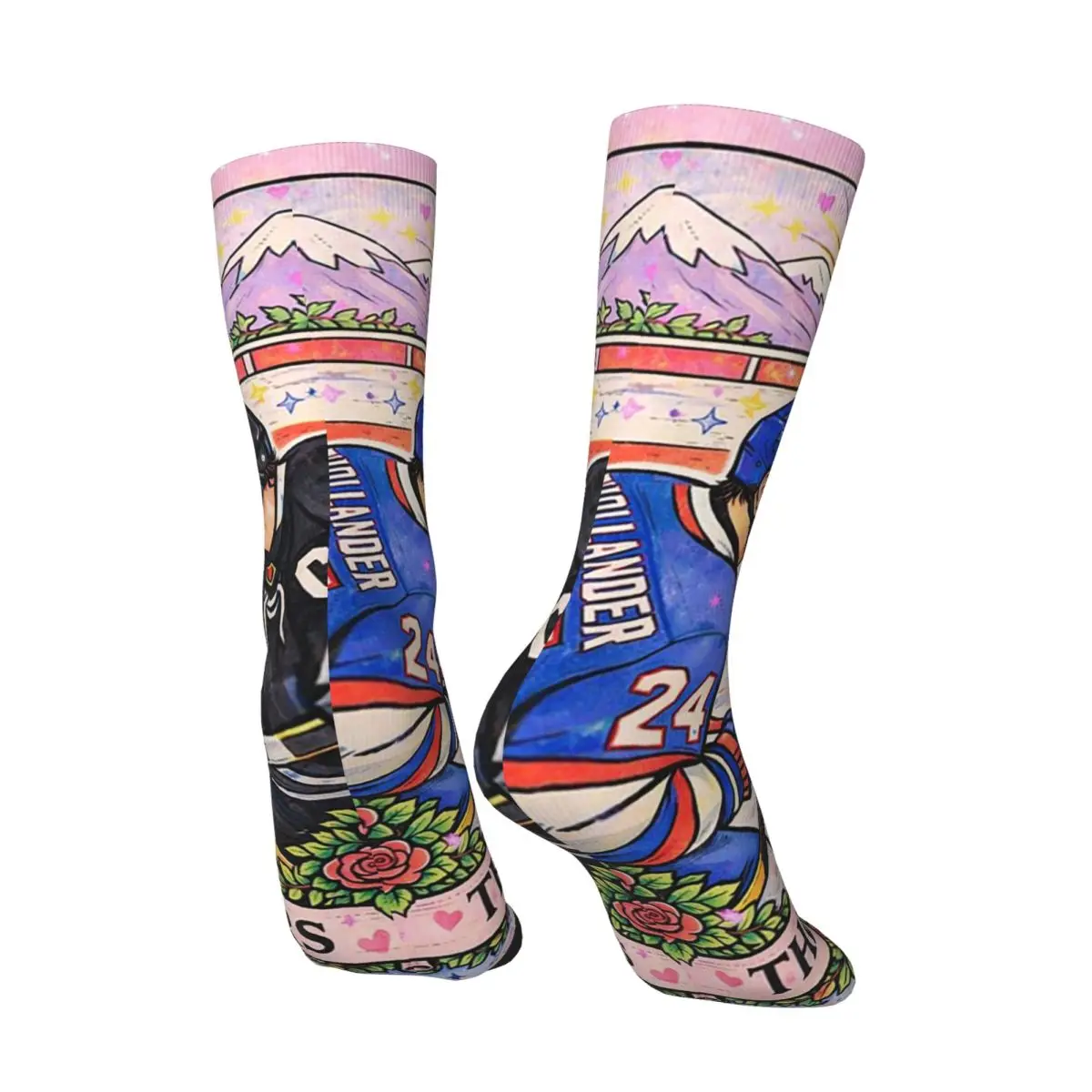 All Seasons The Lovers (Heated Rivalry Edition) Socks Harajuku Sport Middle Tube Socks Stockings for Men Women Valentine's Day