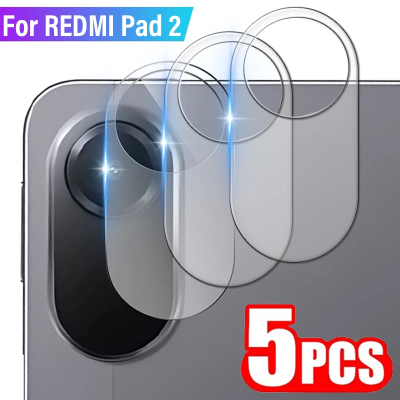 

1-5 шт. для Redmi Pad 2, задняя камера, закаленное стекло для Redmi Pad 2, защита задней линзы HD, прозрачные закаленные пленки