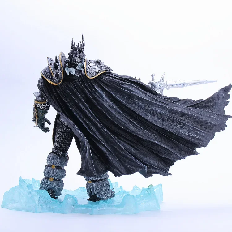 22cm Game WOW Character DC7 Fall of the Lich King Arthas Menethil Action figure Model PVC statue Collectible Model kids gift