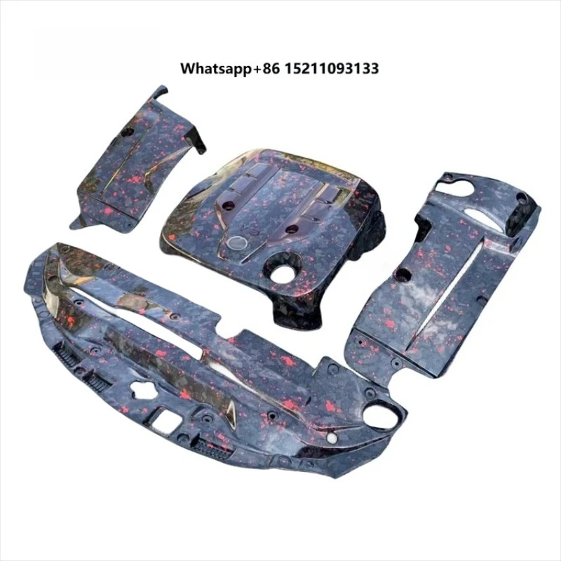 For  Is300 Is350 Carbon Fiber Engine Compartment Thermal Insulation Panel Body Kit for Automotive Engine Cover Panel