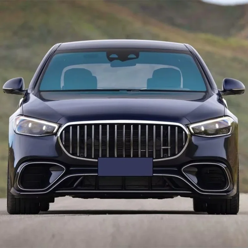 Modified S65 Large Encircling Front bar in the Net Back Lip Tail Mouth Suitable for 21-23 for New S-class W223