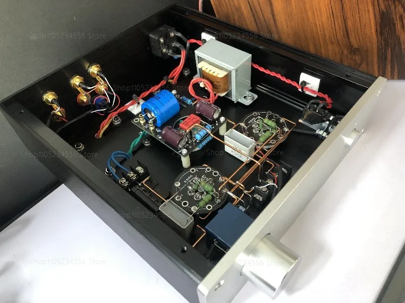 

6N8P SRPP Tube Preamplifier Handmade Point To Point Wiring Compatible With 6SN7 Tube