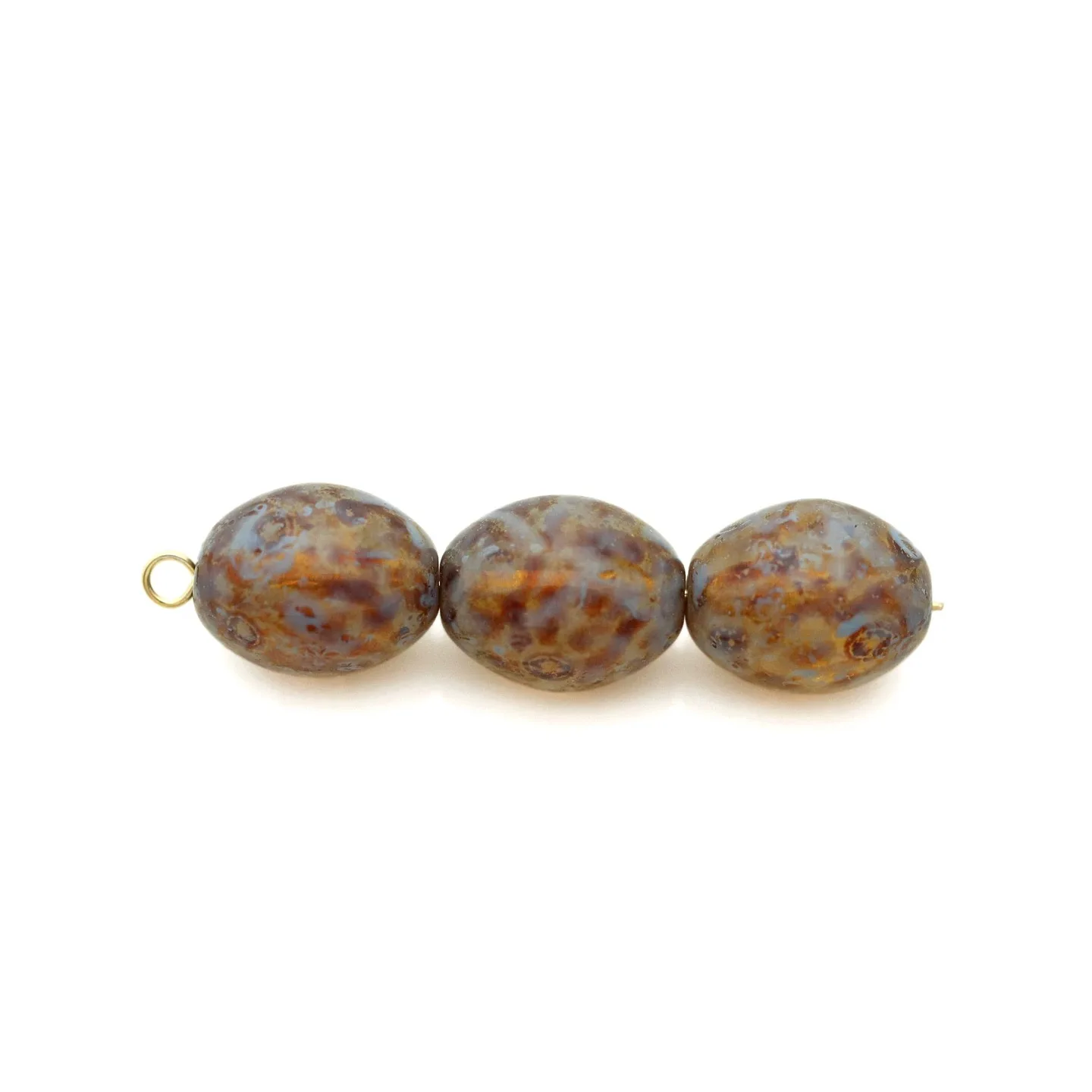 (Multiple colors) 20pieces  13*10mm handmade beadeds bracelet necklace earrings loose jewelry DIY semi-finished production