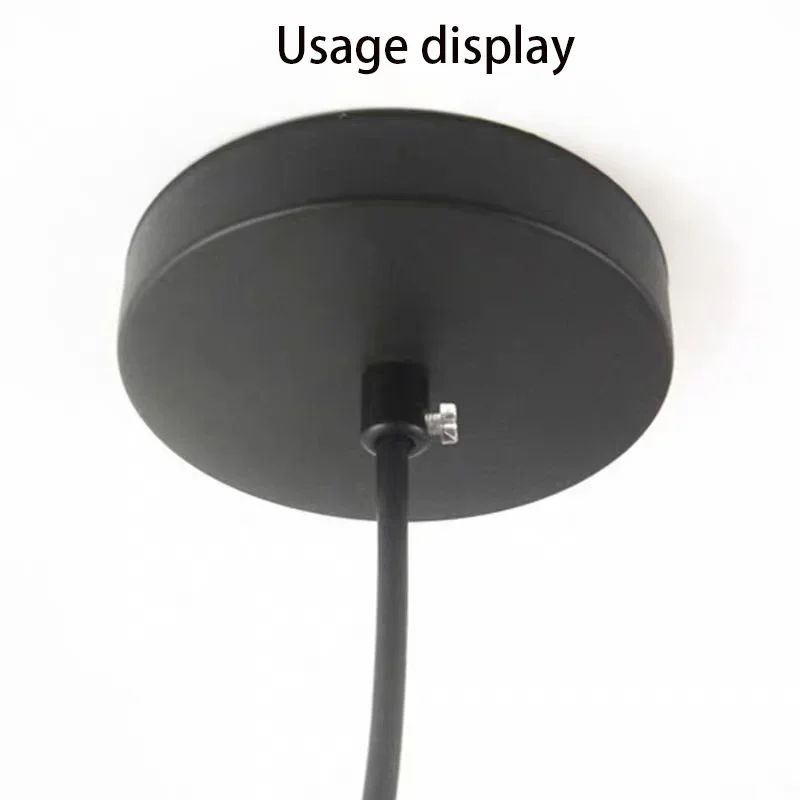 10Pcs Steel Wire Power cord Pendant Lamp Metal Lock Cable Card Cable Tie Anti-fall Lock Device Fixed Cable Card Lamp Hardware