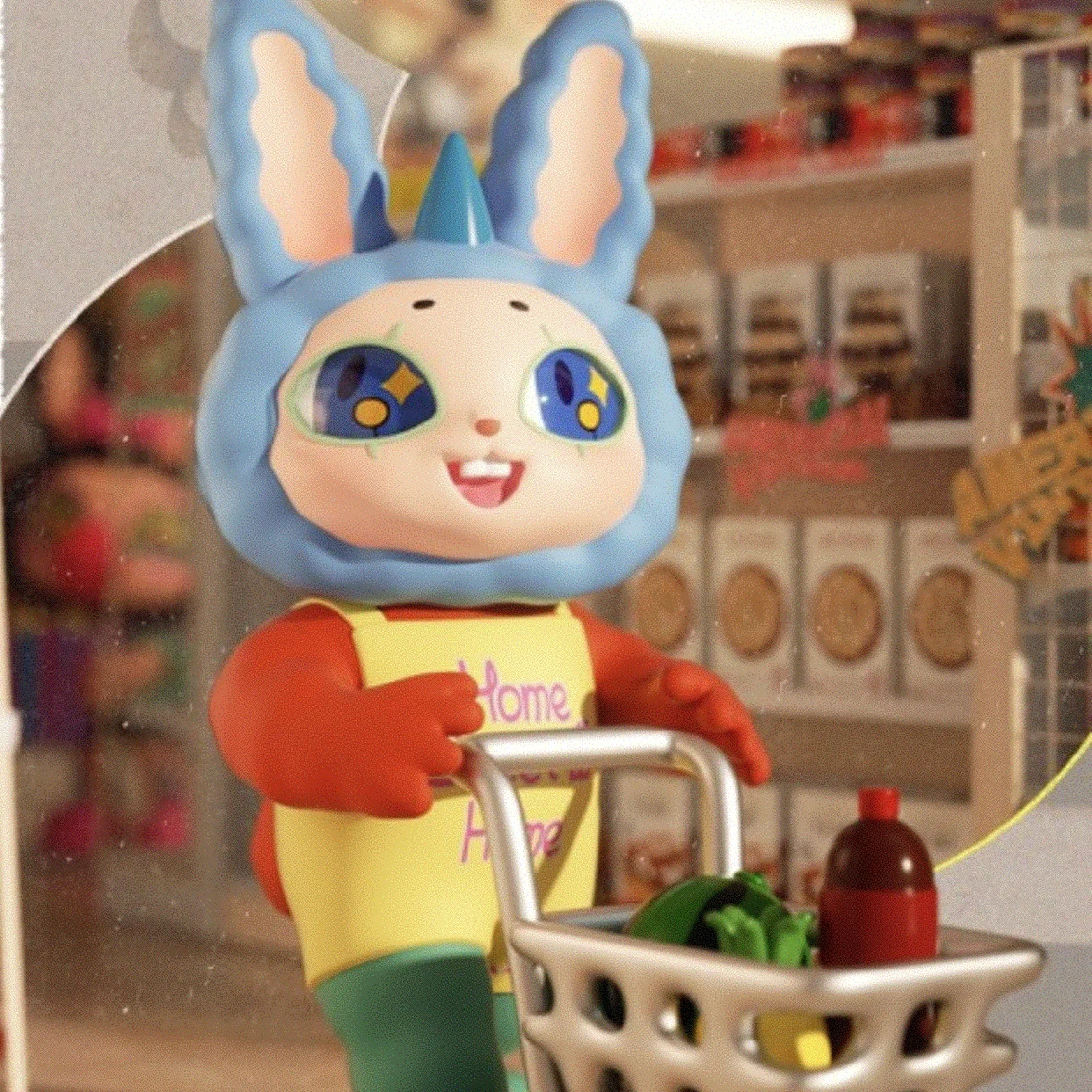 RINQUISTO UNICORN Agan Serie moderna retrò americana Scatola cieca Giocattoli Kawaii Anime Action Figure Sorpresa Scatola misteriosa Bambole Ragazza regalo