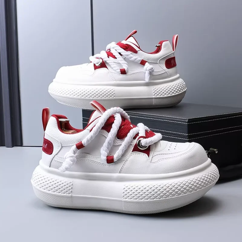

Spring 2026 new trendy shoes: thick-soled height-increasing sports casual shoes, trendy and comfortable big-headed shoes x4