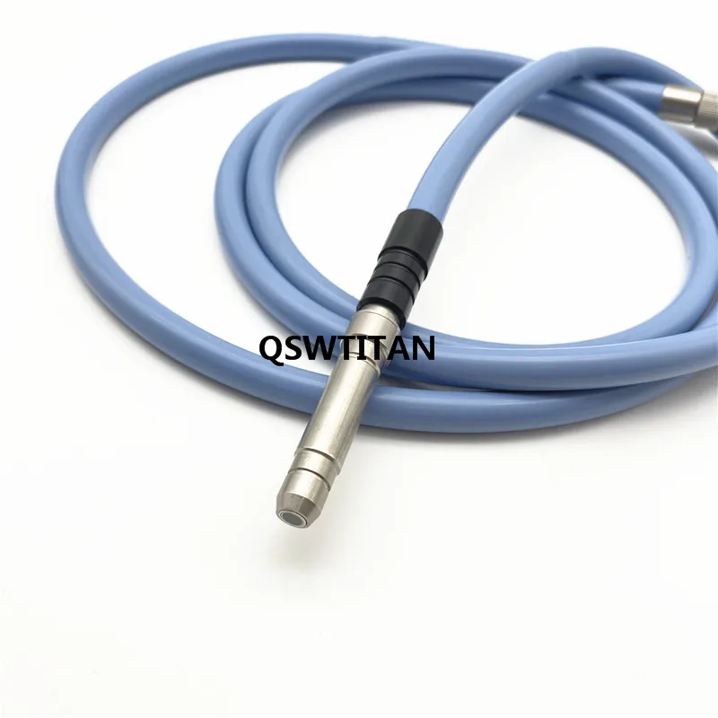 Cable de silicona de fibra óptica para Endoscop, fuente de luz, guía de microscopio, interfaz de fibra, 1,8 m-3m