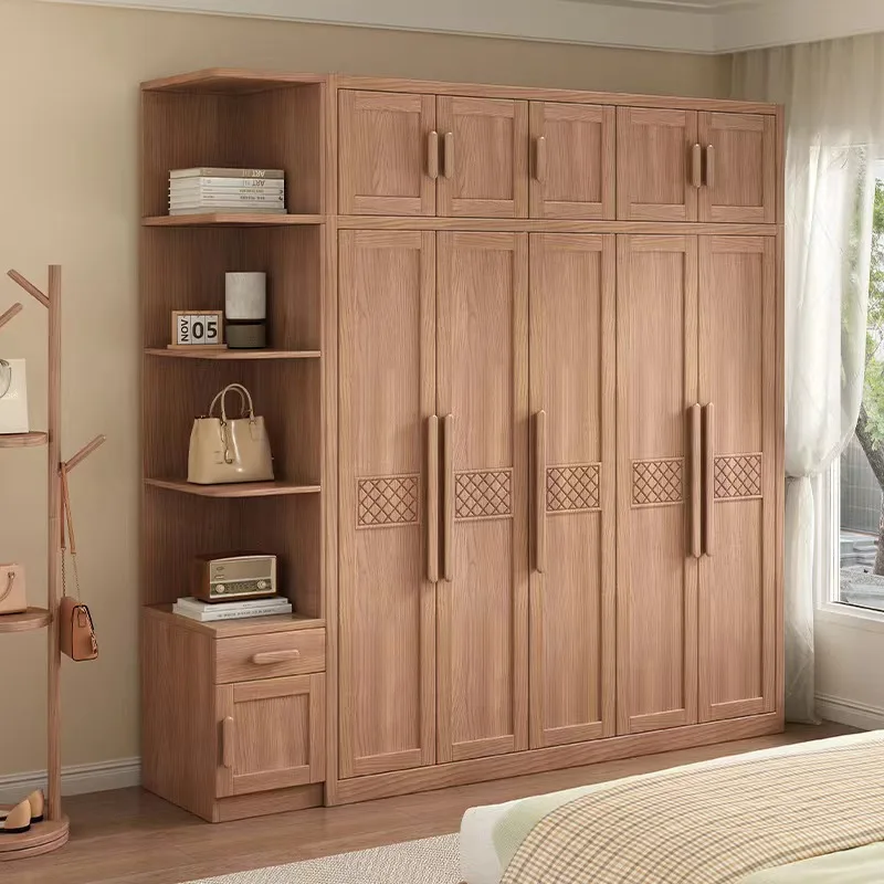 화이트 왁스, 원목, 가정용, 침실, 모던, 사이드 캐비닛, 수납, 미니멀리스트