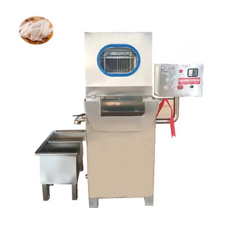 Customized Industrial Meat Brine Injection Machine High Pressure Saline Injector Equipment For Ham Bacon Sausage Meat Product