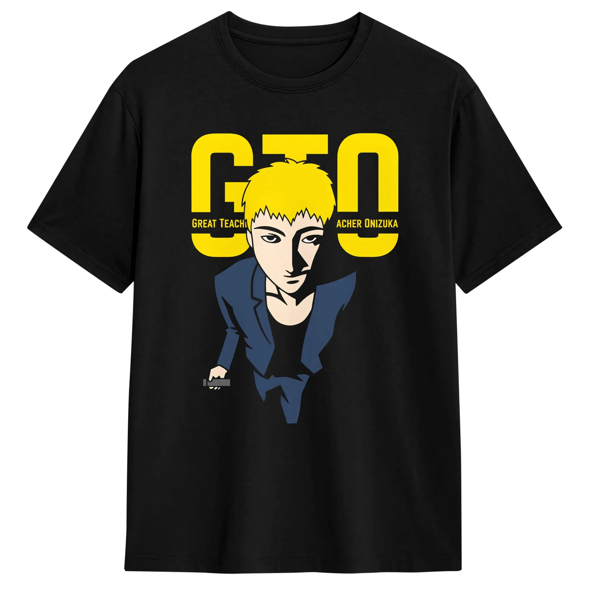 GTO Anime Great Teacher Onizuka  T-Shirt Couple  Vintage T Shirts Summer Round Neck Harajuku Tee Shirt Casual Oversize Tops