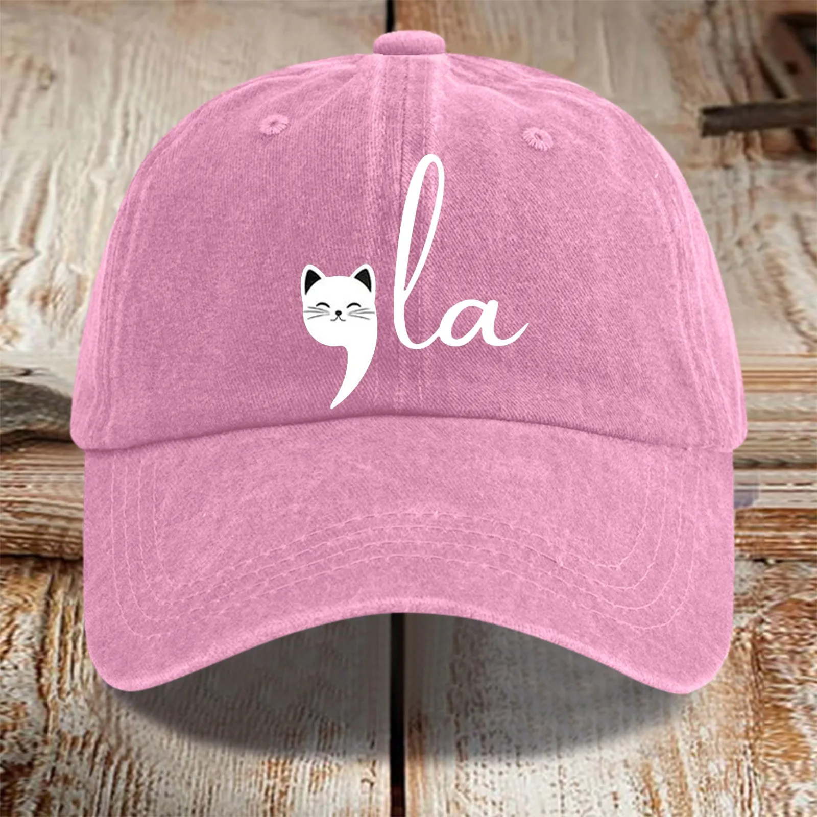 

Кепка унисекс с рисунком кошки, однотонная уличная одежда в стиле хип-хоп, Кепка с уткой Спортивные Повседневные бейсболки, Регулируемый козырек с язычком утки