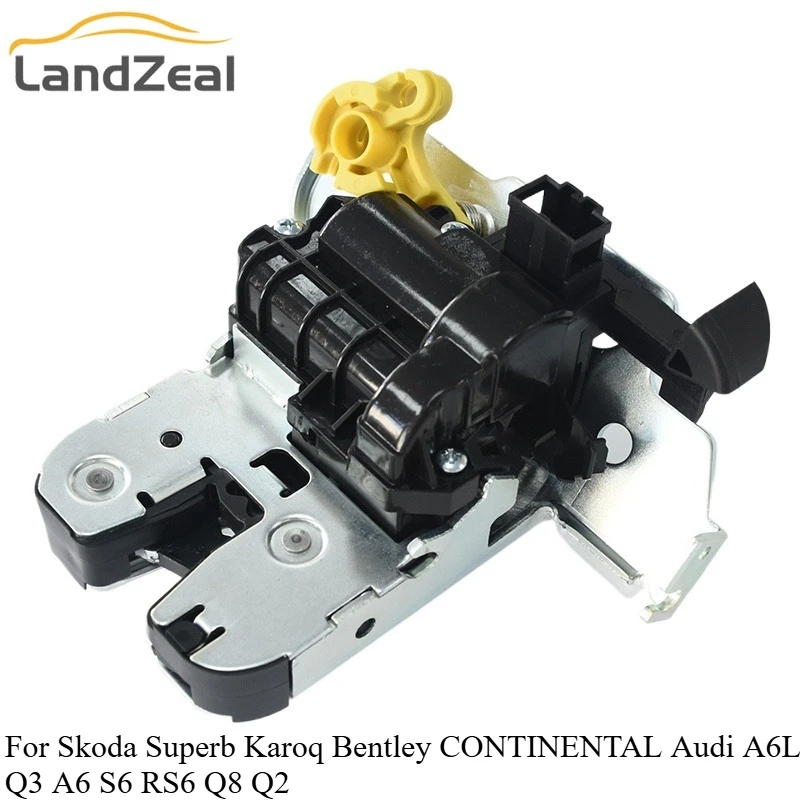 

81A827506 Привод замка задней двери багажника для Skoda Superb Karoq Bentley Audi A6l Q3 A6 S6 Rs6 Q8 Q2