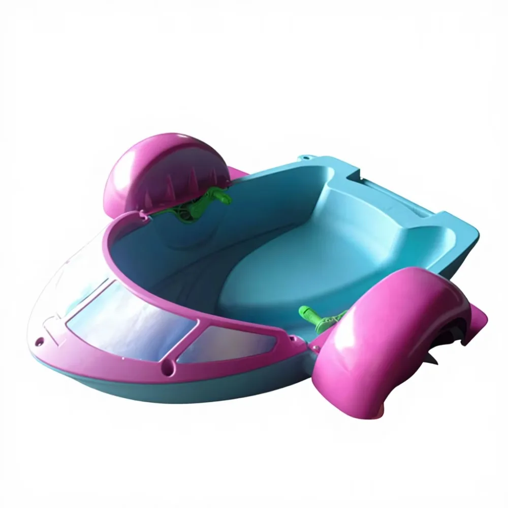 

Colorful PVC Inflatable Kids Canoe Boat for Outdoor Drifting Backyard Fun Water Entertainment