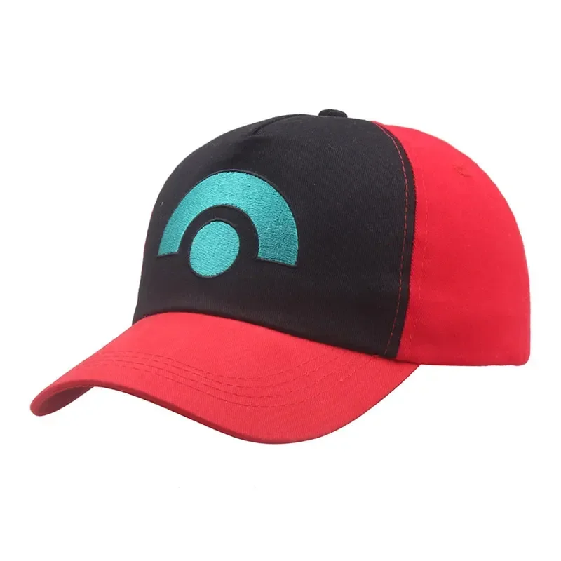 Letter C Cotton Embroidery Adjustable Hat Gifts Children Adult Anime Pokemon Figure Cosplay Baseball Cap Peaked Cap Ash Ketchum