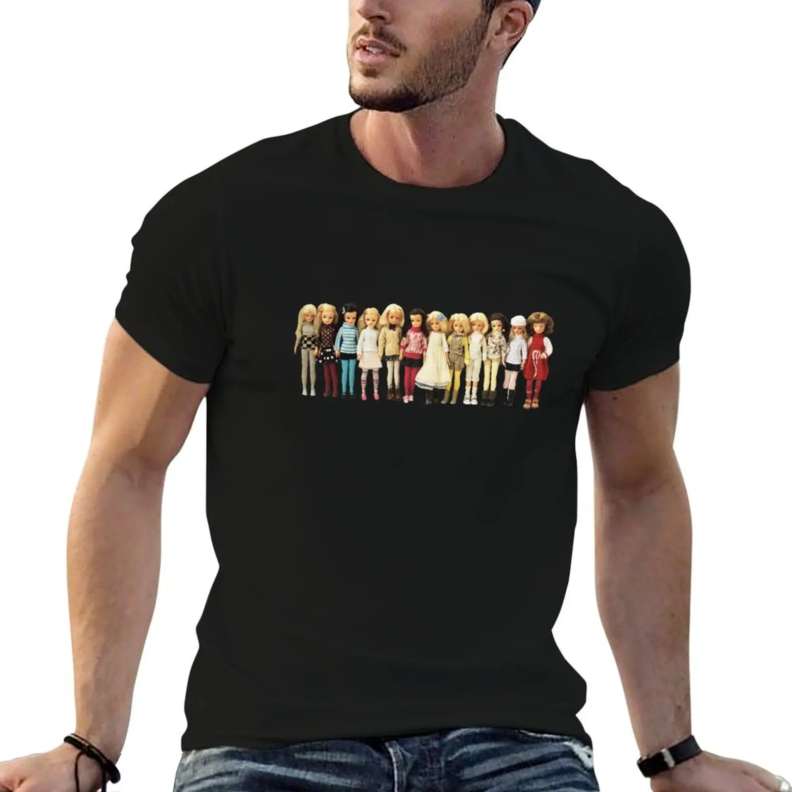 Camiseta Vintage Pedigree Sindy para hombre, camisetas divertidas de algodón de alta calidad, camiseta de algodón para hombre, camiseta de diseñador