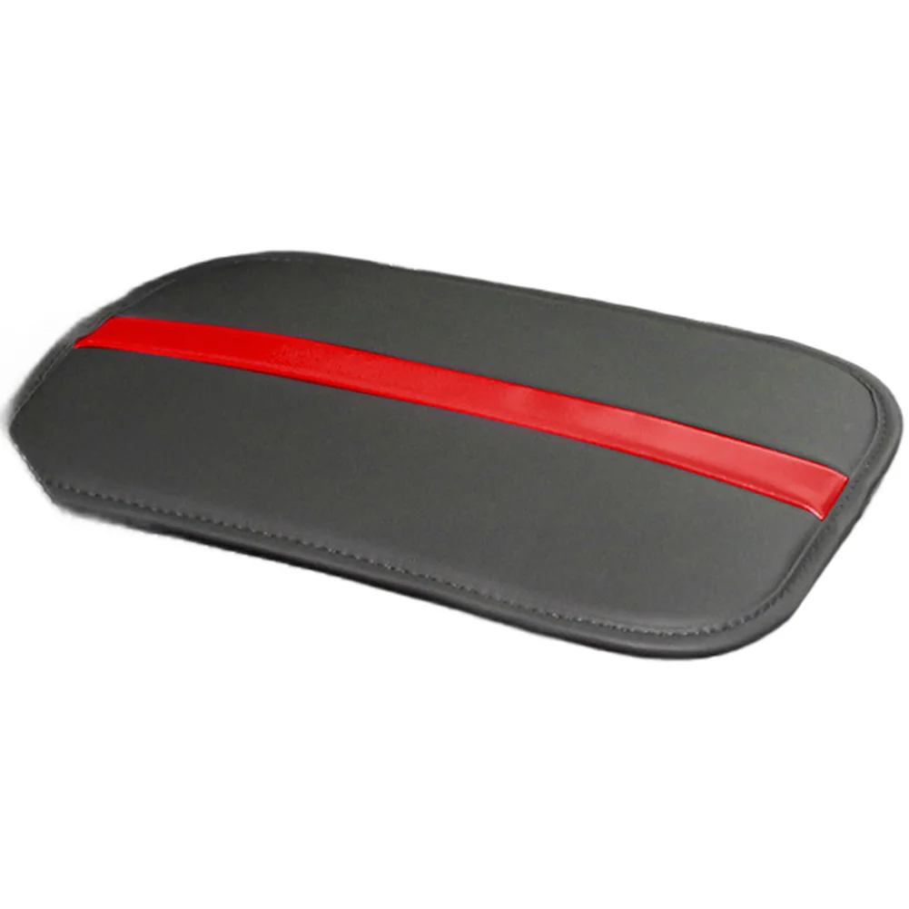 Microfiber Leather White,Red,Gray,Pink,Purple Car Armrest Pad Soft Microfiber Leather Scratch Resistant Daily Driving