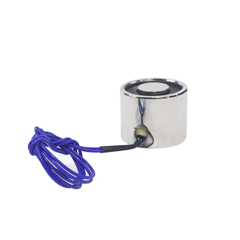 P25/20 Holding Electric Magnet Lifting DC 5V 6V 12V 24V 8Kg 80N Electromagnet Solenoid 25*20mm