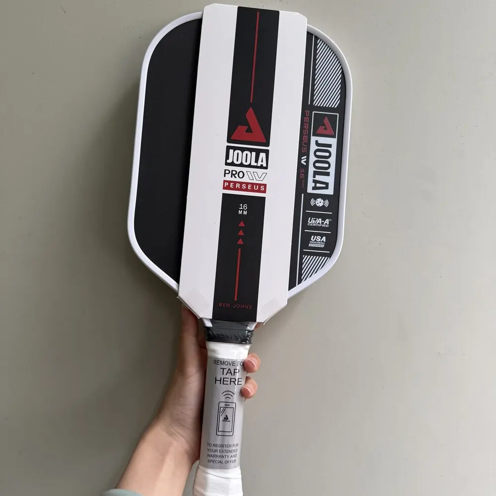 JOOLA GEN4 T700 ألياف الكربون Pickleball مجداف الحرارية حافة ختم رغوة حقن حافة PP الأساسية ملء في مقبض كرة المخلل الخام