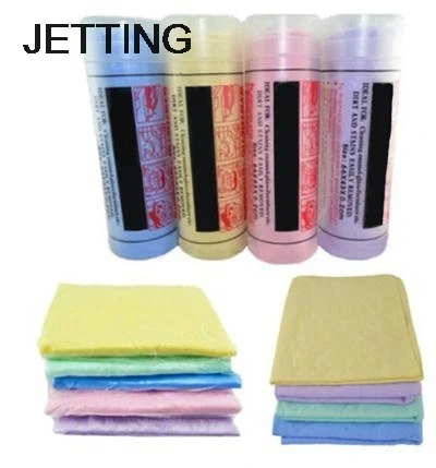 

1pcs Car Styling Sponge Natural Chamois Leather Car Cleaning Cloth Washing Suede Absorbent Washer Towel Color Random