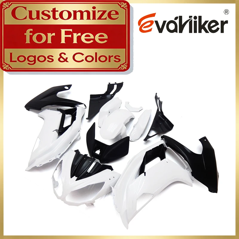 

ABS Fairing Kit For Kawasaki 650R ER-6F 2012 2013 2014 2015 2016 white ER6F 12 13 14 15 16 Motorcycle Body Kit Injection Mold