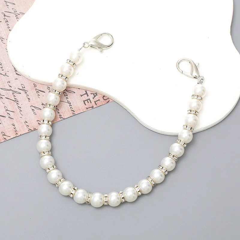 High brightness pearl carrying chain, pearl extension chain, phone case hanging chain