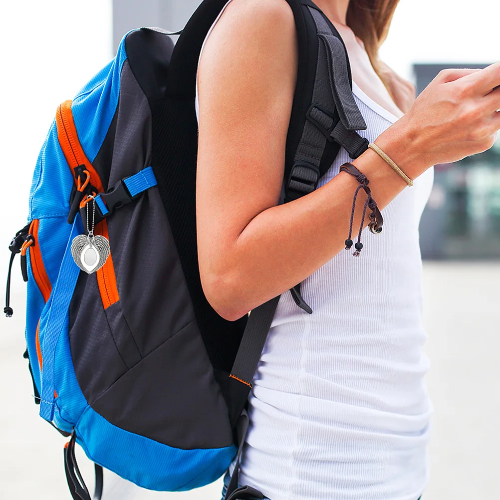 

2Pcs Angel Wings naments Sublimation Zinc Alloy Customizable Christmas Decorations DIY Pendants Jewelry Accessories