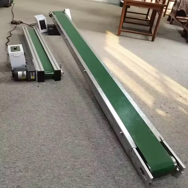 آلة نقل الحزام الصغيرة الفعالة خط تجميع صغير خط إنتاج حزام التوقيت خط تجميع المحرك الكهربائي