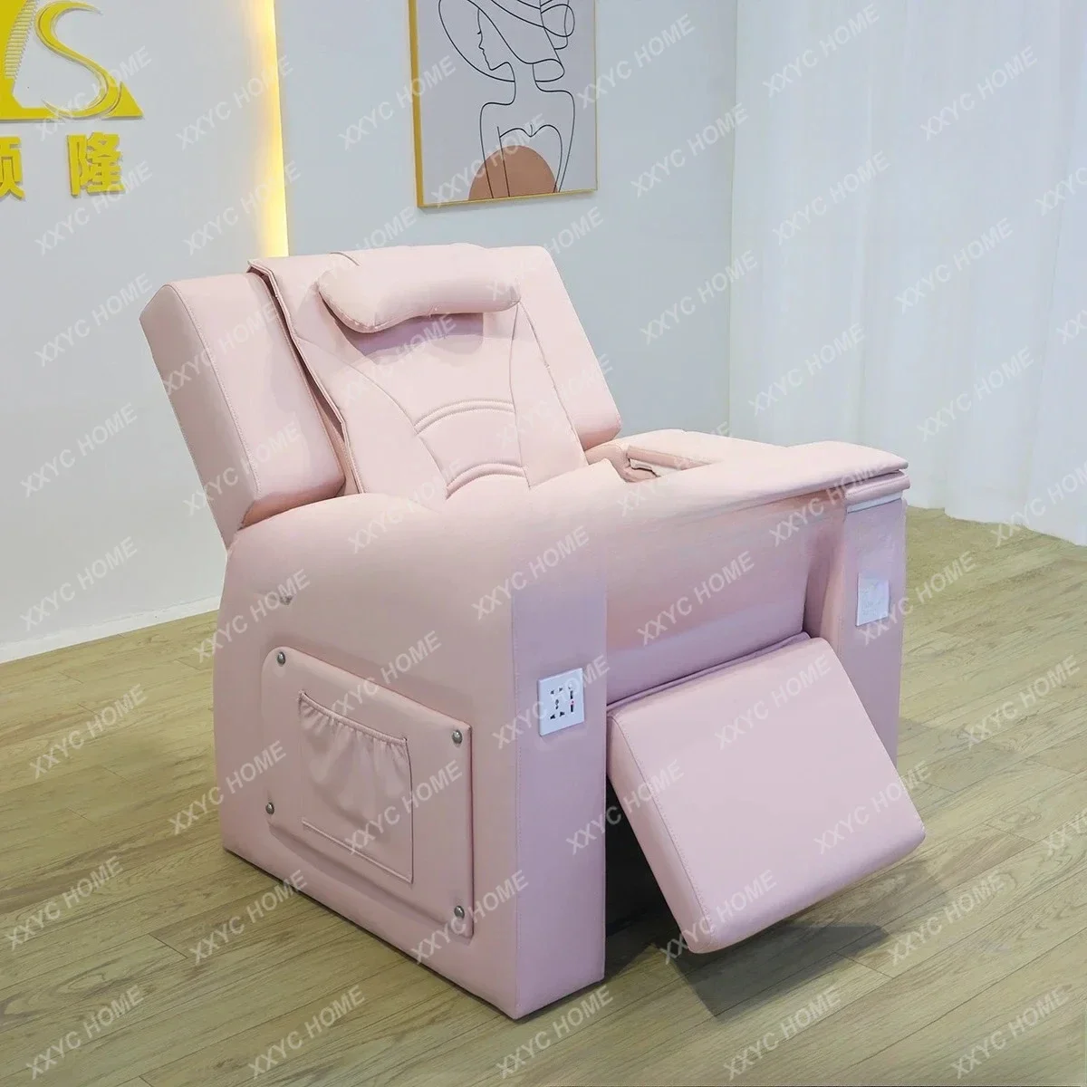 

JJElectric Massage Free Water Foot Chair Sofa Foot Bath Shop Recliner